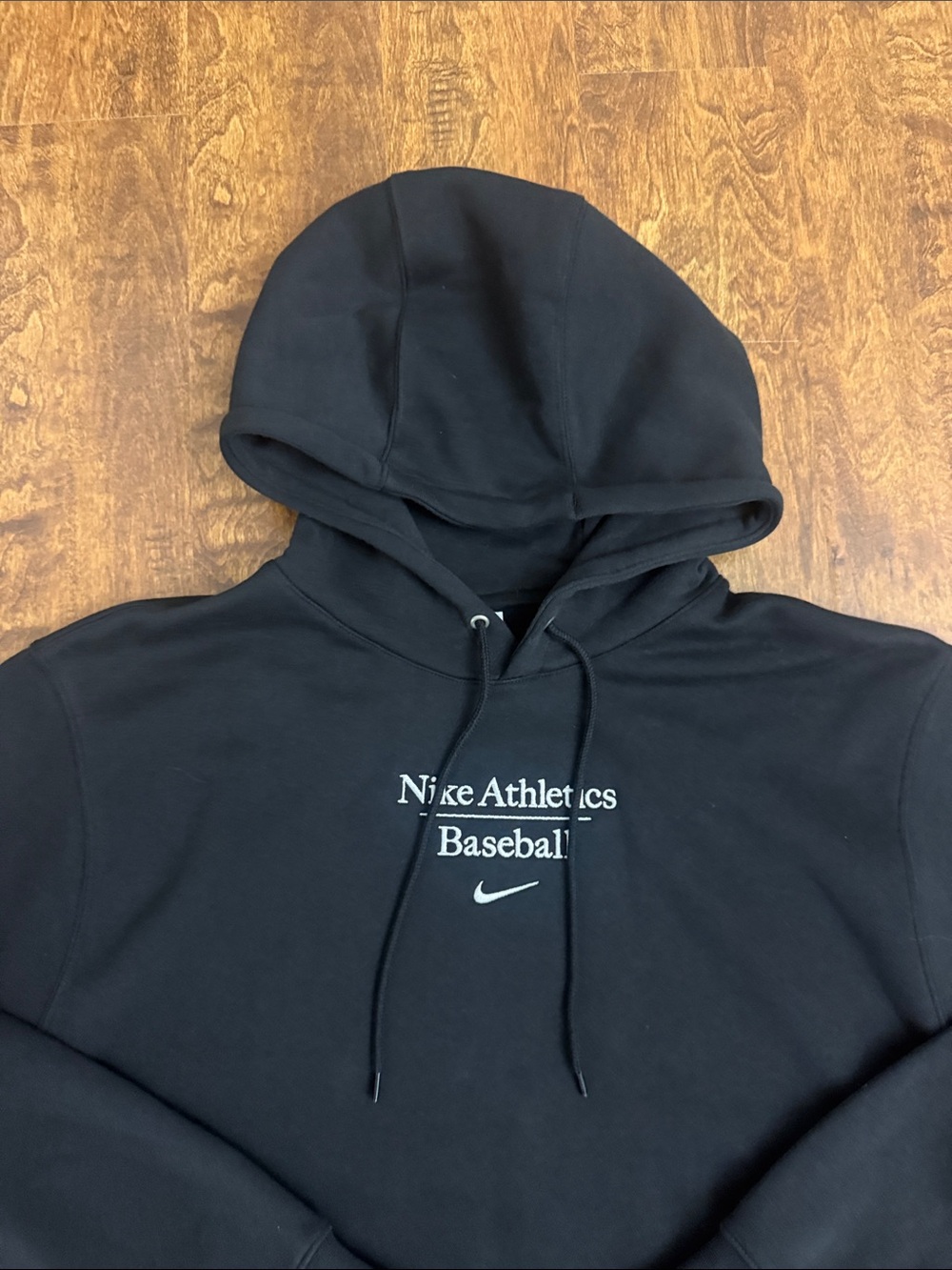 Nike Black 'Nike Athletics Baseball' Hooded Pullover - Picture 3 of 12
